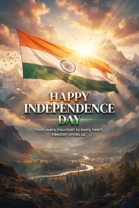 Independence Day Office Poster 2026 - Free Independence Day Poster 2026 Download