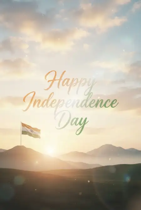 Independence Day Whatsapp Status Poster 2026 - Free Independence Day Poster 2026 Download