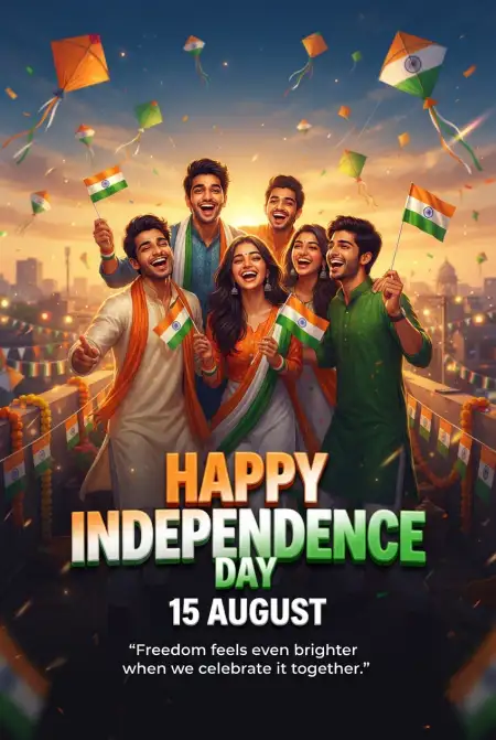 Independence Day Wishes 2026 Hd Images - Free Indian Independence Day Wishes 2026 Download