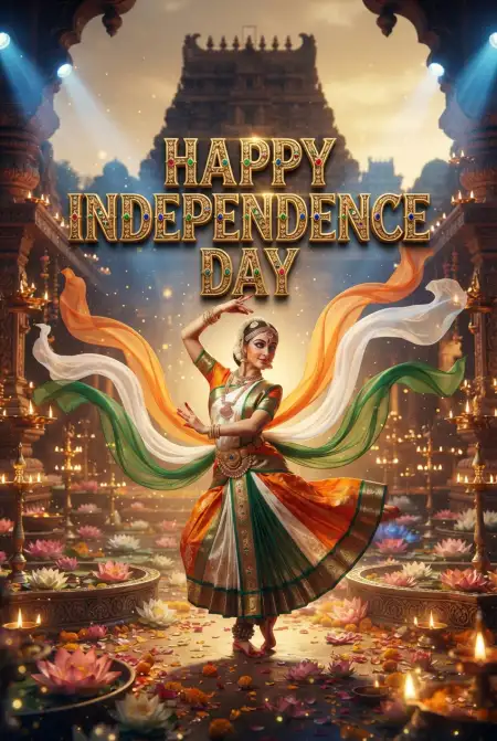 Independence Day Wishes 2026 Tricolor Images - Free Indian Independence Day Wishes 2026 Download
