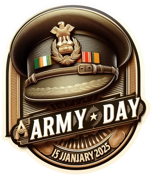 indian army day 2025 png for posters