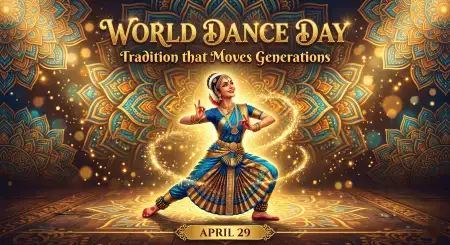 Free Indian Classical Dance Day Celebration Transparent PNG Download