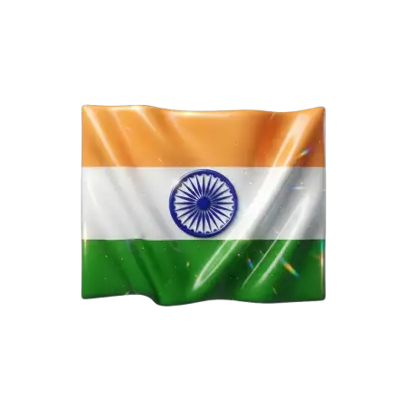 Free Indian Flag 3d Effect Png Transparent Transparent PNG Download