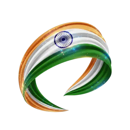 Free Indian Flag Celebration Graphic Design Transparent PNG Download
