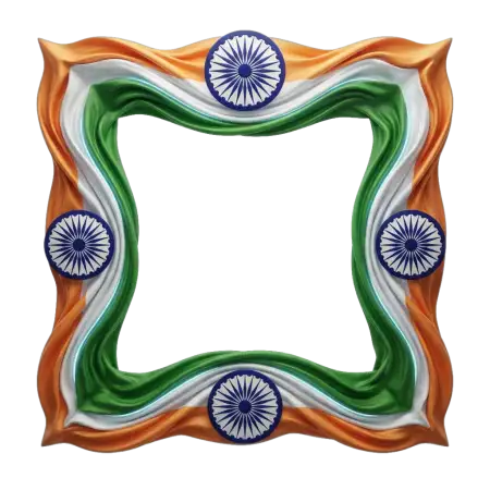 Free Indian Flag Corner Decoration Png Transparent PNG Download