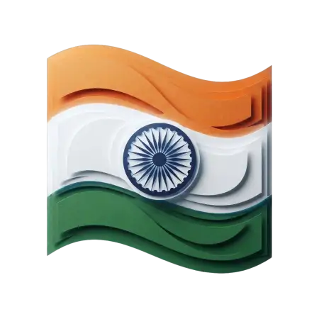 Free Indian Flag Illustration Png Transparent PNG Download