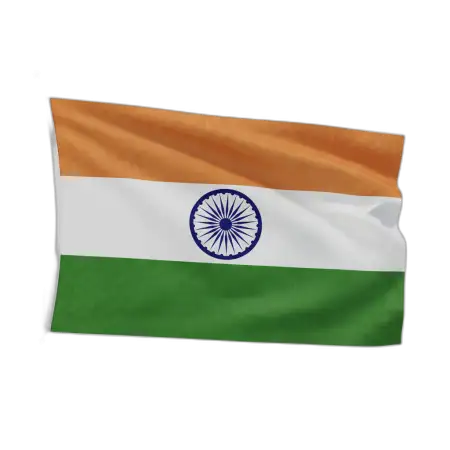 Free Indian Flag Png No Pole PNG Image Download