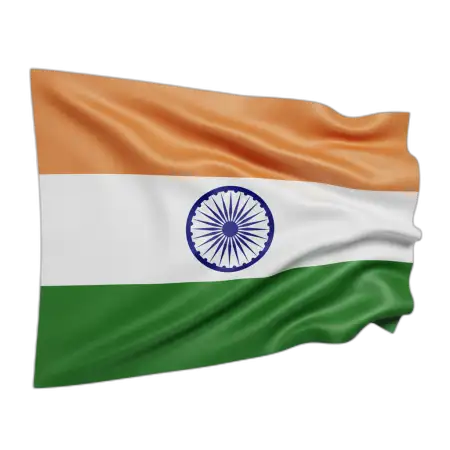Free Indian Flag Png No Reflection PNG Image Download