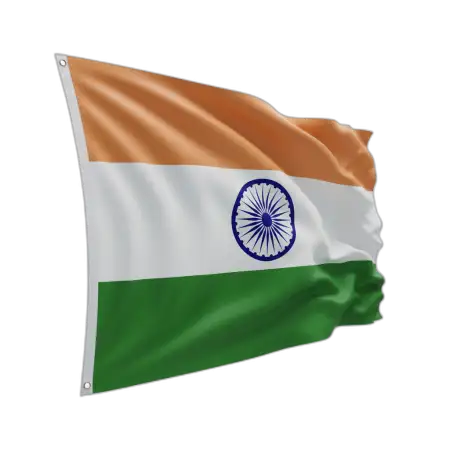 Free Indian Flag Png No Shadow PNG Image Download