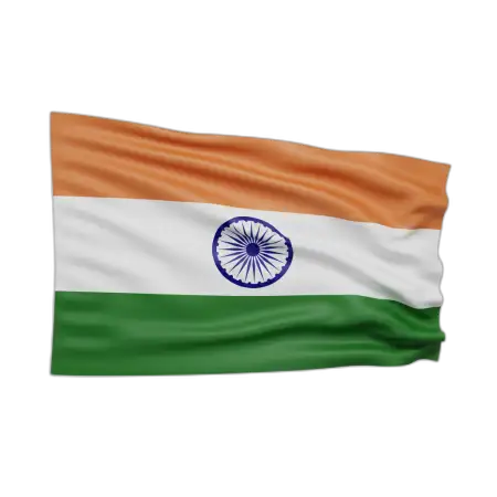 Free Indian Flag Png Realistic Wave PNG Image Download