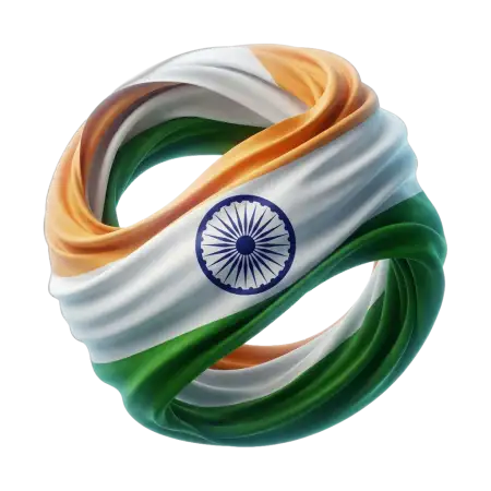 Free Indian Flag Ribbon Png Transparent PNG Download