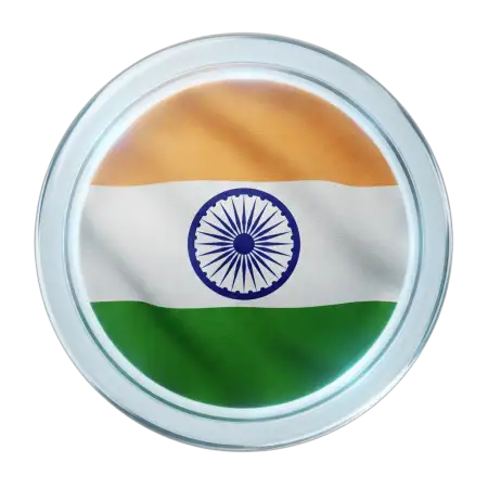 Free Indian Flag Round Png Transparent Transparent PNG Download