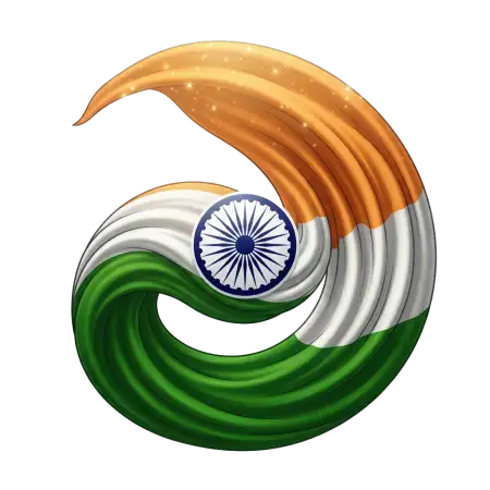 Free Indian Flag Silhouette Png Transparent PNG Download