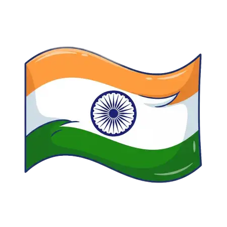 Free Indian Flag Waving Animation Png Transparent PNG Download