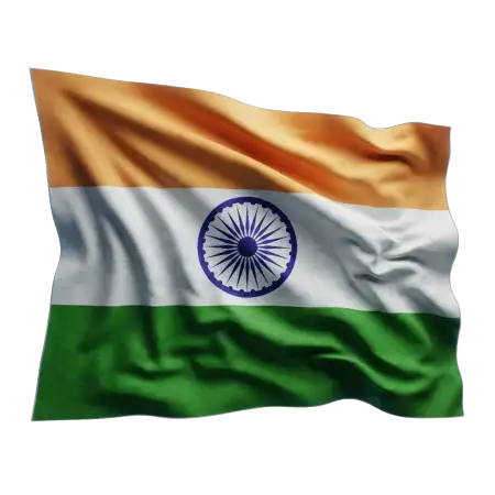 Free Indian Flag Waving In The Wind Png Transparent PNG Download
