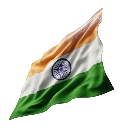 Free Indian Flag Waving Png Transparent PNG Download