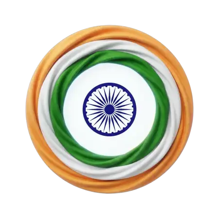 Free Indian Flag With Ashoka Chakra Png 2 Transparent PNG Download