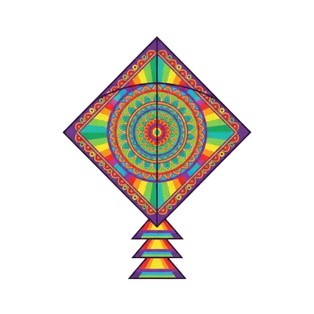 Indian Patang Png Hd Quality - Free Kite Png Download