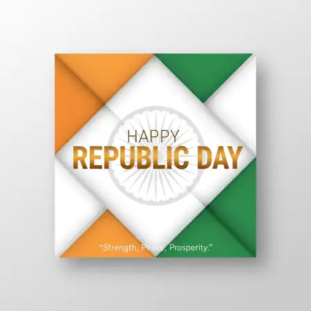 Indian Republic Day Ashoka Chakra Theme Design - Free Indian Republic Day Download