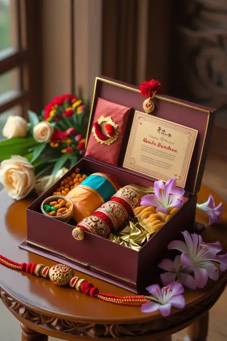 Indian Traditional Happy Rakhi Banner Design Background - Free Happy Rakhi Banner Background Download