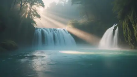 Indian Waterfall Background Photo - Free Related Background Image