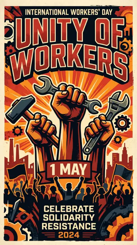 Industrial Workers Images May Day - Free International Labor Day Wishes 2026 Download