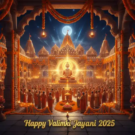 Inspirational Quotes For Valmiki Jayanti 2025 - Free Happy Valmiki Jayanti 2025 Download
