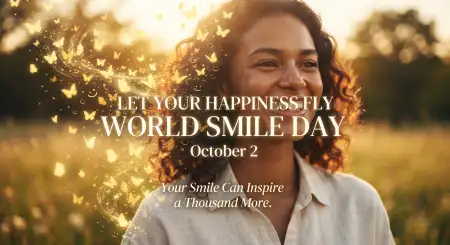 inspirational world smile day quotes 2026 - World Smile Day 2026