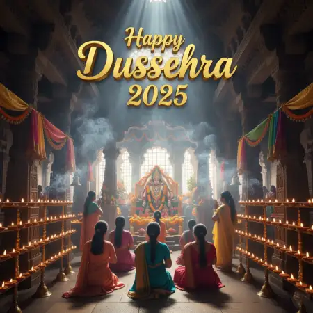 Inspiring Dussehra 2025 Messages For Friends - Free Happy Dussehra Download