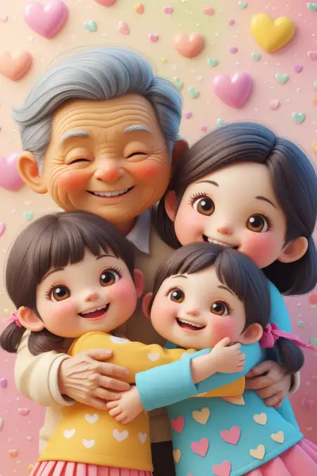 Inspiring Grandparents Day Wallpaper With Slogans - Free Grandparents Day Wallpaper Download