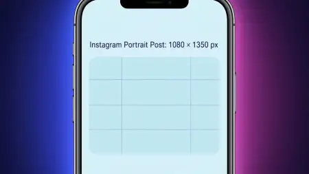 Free Instagram Reel Cover Photo Size Background Download