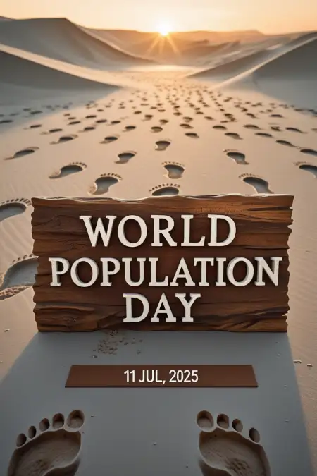 Instagram Story World Population Day Image - Free World Population Day Download