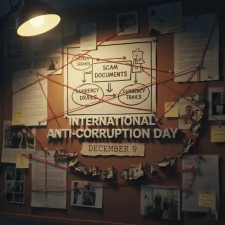 International Anti-Corruption Day Instagram Post Template - Free International Anti Corruption Day Download