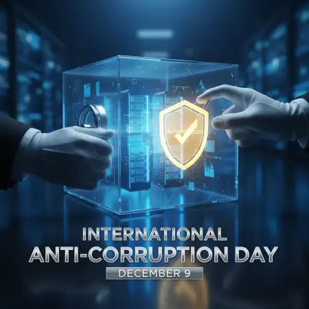 International Anti-Corruption Day Theme Banner PSD To PNG - Free International Anti Corruption Day Download