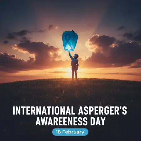 Free International Aspergers Awareness Day Caption Ideas Background Download