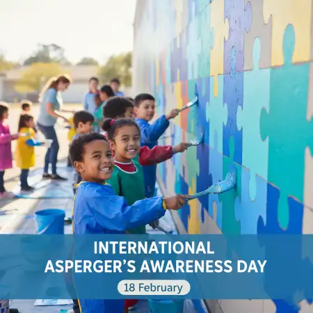 Free International Aspergers Awareness Day Classroom Activities Background Download