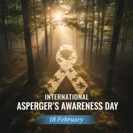 Free International Aspergers Awareness Day Inspirational Quotes Background Download