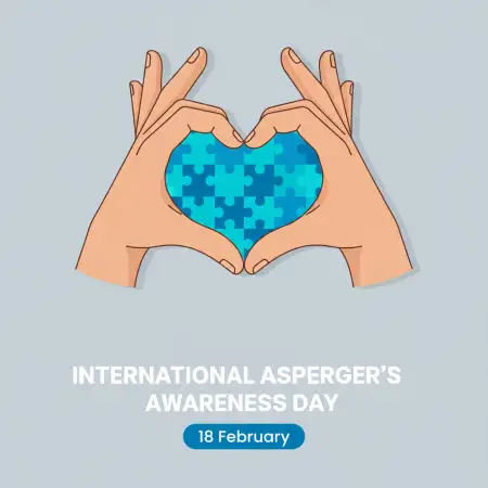 Free International Aspergers Awareness Day Newsletter Content Background Download