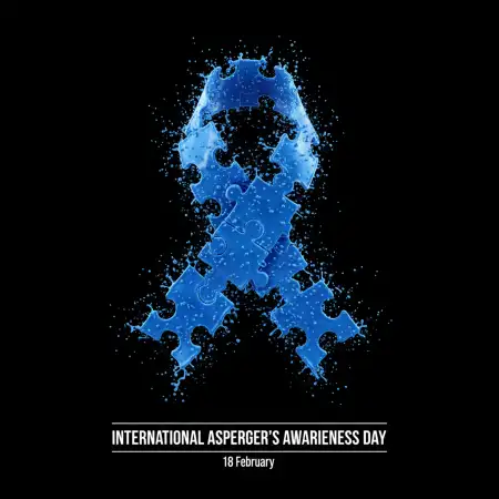Free International Aspergers Awareness Day Support Autism Community Background Download