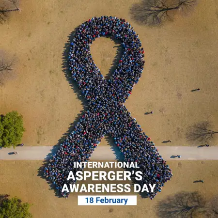 Free International Aspergers Awareness Day Whatsapp Status Background Download