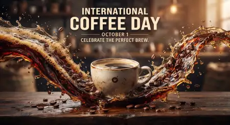 international coffee day 2026 facebook post - International Coffee Day 2026