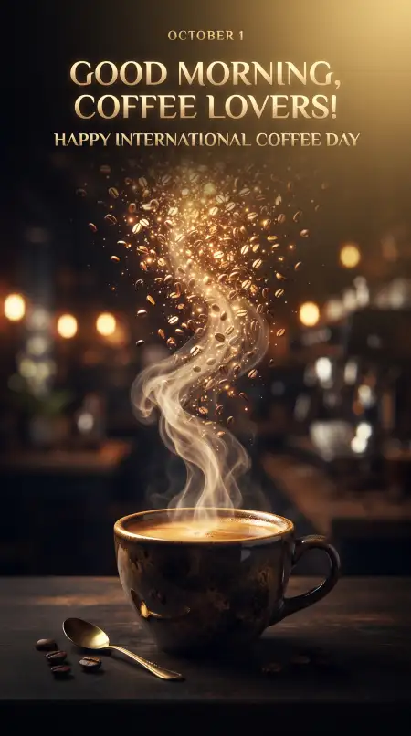 international coffee day 2026 greetings - International Coffee Day 2026