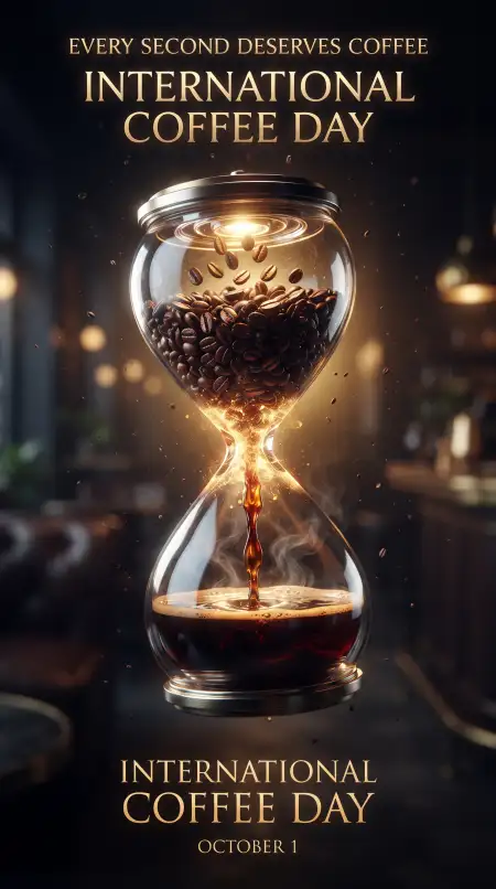 international coffee day 2026 instagram post - International Coffee Day 2026