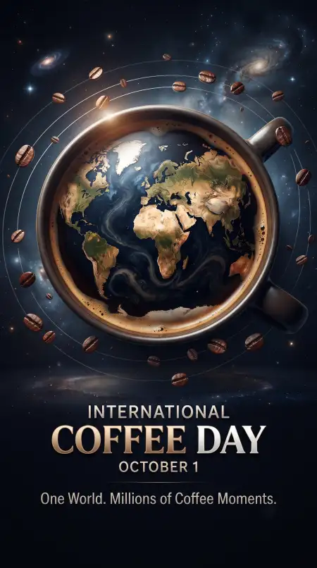 international coffee day 2026 poster free download - International Coffee Day 2026