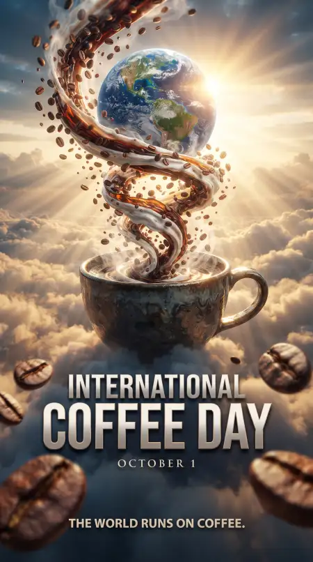 international coffee day 2026 poster - International Coffee Day 2026