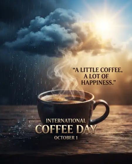 international coffee day 2026 wishes and quotes - International Coffee Day 2026