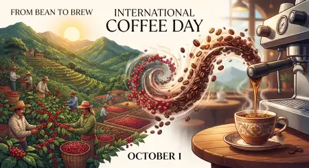 international coffee day coffee beans png
