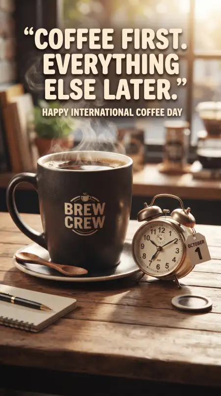 international coffee day coffee cup quotes