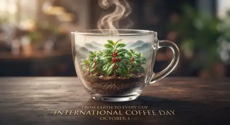 international coffee day coffee cup