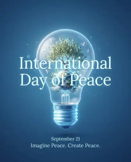 international day of peace creative poster design - National Freedom Day Poster Design